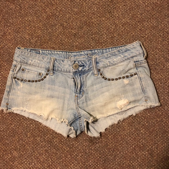 American eagle jean shorts size 8 - Picture 1 of 3